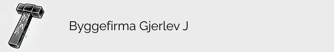 Byggefirma Gjerlev J